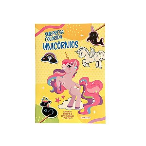 Livro Surpresa Colorida - Unicórnios