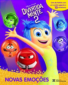 Livro Divertida Mente 2 - Novas Emoções