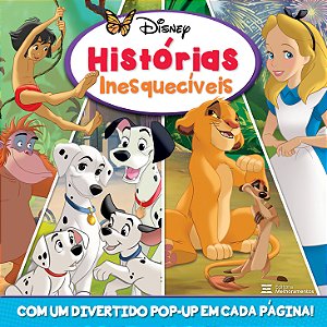 Livro Disney - Histórias Inesquecíveis - Livro Pop-Up
