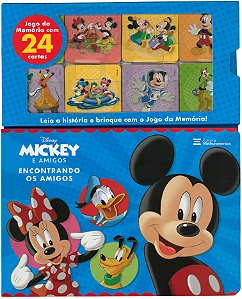 Livro Mickey E Amigos - Encontrando Os Amigos - Livro + J...