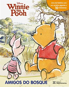 Livro Winnie the pooh - amigos do bosque