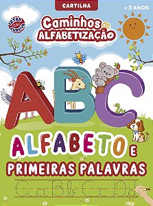 Livro Cartilha caminhos da alfabetização: alfabeto e prim...