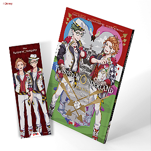 Livro Disney Twisted-Wonderland: o mangá – Livro de Heartslabyu...