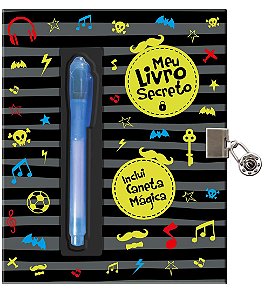Livro Meu Livro Secreto: Preto