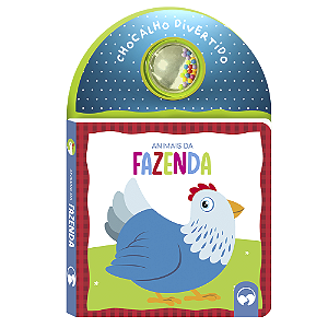 Livro Chocalho Divertido Animais Da Fazenda