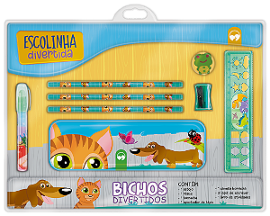 Livro Bichos Divertidos: Escolinha Divertida