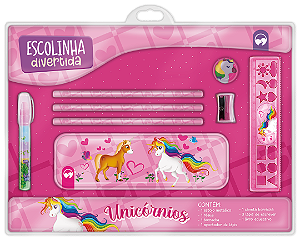 Livro Unicórnios: Escolinha Divertida