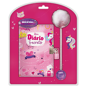 Livro Livro Diário Pompom - Unicórnios
