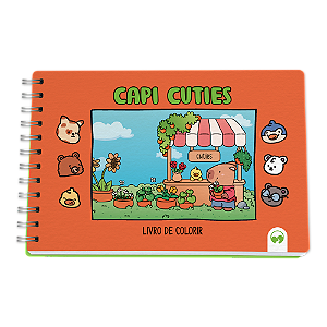 Livro Capi Cuties - Livro De Colorir
