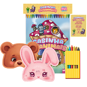 Livro Superkit Divertido - Casinha De Animais