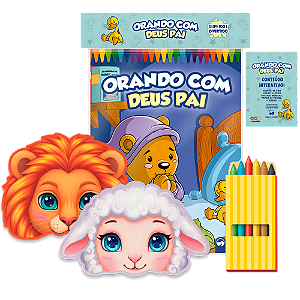 Livro Superkit Divertido - Orando Com Deus Pai