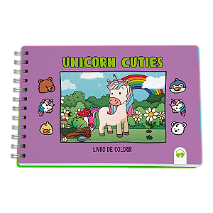 Livro Unicorn Cuties
