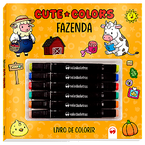 Livro Cute Colors - Unicornios