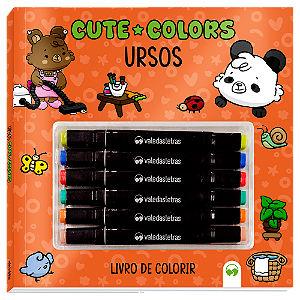 Livro Cute Colors - Ursos
