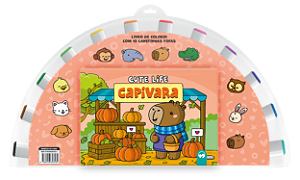 Livro Cute Life - Capivara