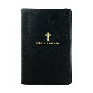 Livro Bíblia Nvi, Couro Soft - Preta