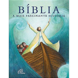 Livro Bíblia a mais fascinante história - capa Tempestade