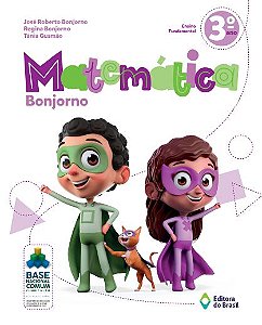 Livro Matemática Bonjorno - 3º Ano - Ensino Fundamental I