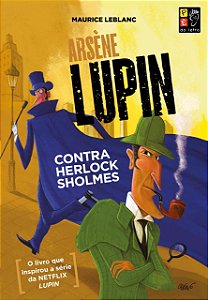 Livro Arsène Lupin contra Sherlock Holmes 13,5x20,5