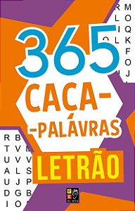 Livro 365 letrão - Caça palavras