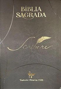 Livro Bíblia Sagrada - Scribere - Marrom
