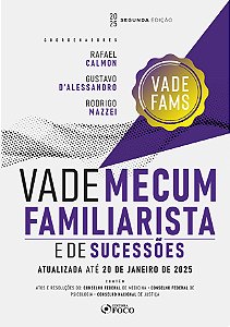Livro Vade mecum Familiarista e de Sucessões - 2ª ED - 2025