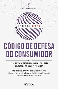 Livro Código de Defesa do Consumidor - 7ª Ed - 2025