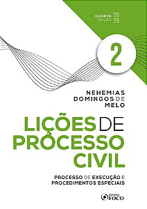 Livro Lições de Processo Civil - Volume 2 - 4ª Ed - 2025: Proce...