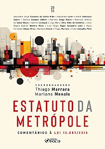 Livro Estatuto da Metrópole - 1ª Ed - 2026