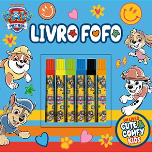 Livro Patrulha Canina Cute & Comfy Kids - Livro Fofo