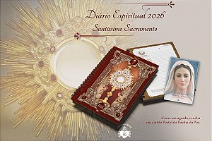 Livro Diário espiritual 2026 eucaristia