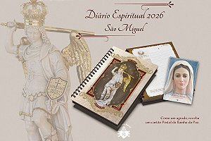 Livro Diário espiritual 2026 São Miguel