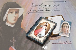 Livro Diário espiritual 2026 Jesus Misericordioso