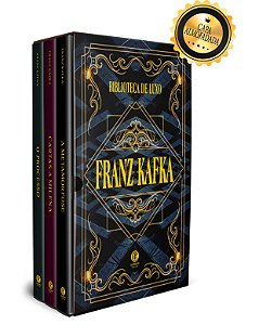 Livro Biblioteca Franz Kafka - Box com 3 livros - Edição de lux...