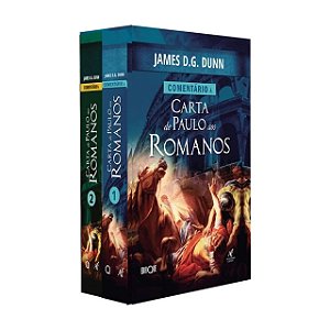 Livro Box 2 volumes - Comentário de Romanos - James Dunn