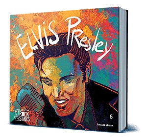 Livro Coleção Folha rock stars - Elvis Presley