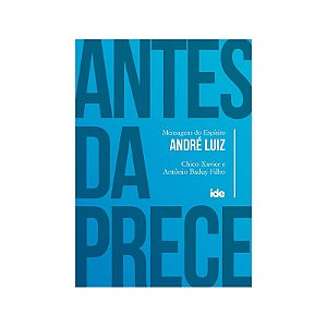Livro Antes Da Prece