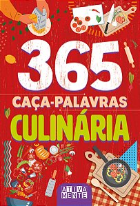 Livro 365 caça-palavras - Culinária