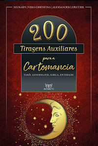 Livro 200 tiragens auxiliares para a Cartomancia: Tarô, L...