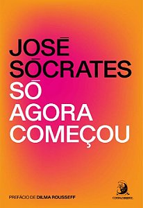Livro Só agora começou