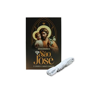 Livro Devocionário a São José - O cordão e o manto sagrad...
