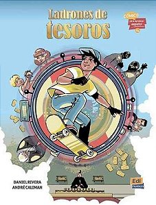 Livro Ladrones De Tesoros - Comics Para Aprender Espanol A1.2