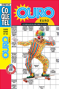 Livro Coquetel Ouro Euro 45