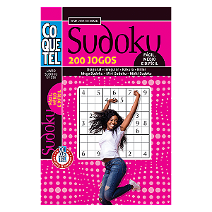 Livro Coquetel - Sudoku - Fácil/Médio - Livro 15