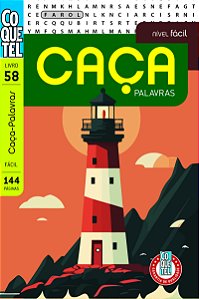 Livro Livro Coquetel Caça-Palavras 58