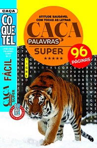 Livro Livro Coquetel Caça-Palavras Super 15