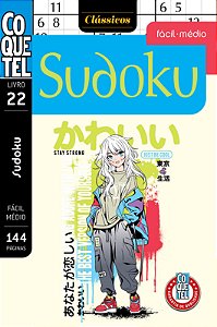 Livro Livro Coquetel Sudoku Fc Md 22 - Níveis Fácil E Médio