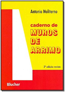 Livro Caderno de muros de arrimo