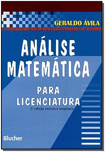 Livro Análise matemática para licenciatura