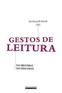 Livro Gestos de leitura: da história no discurso